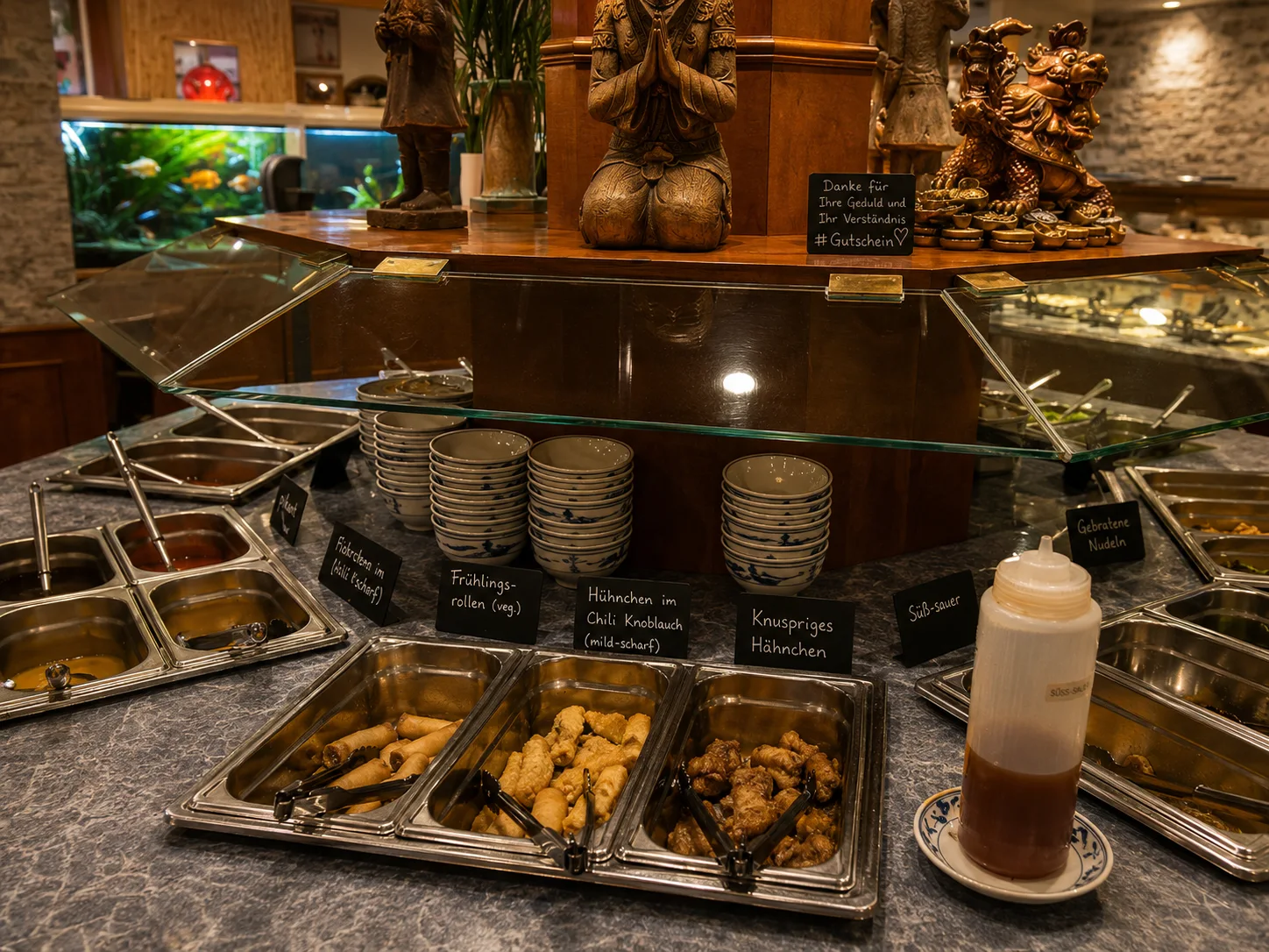 Reichhaltiges Asia Buffet bei Mister Vu